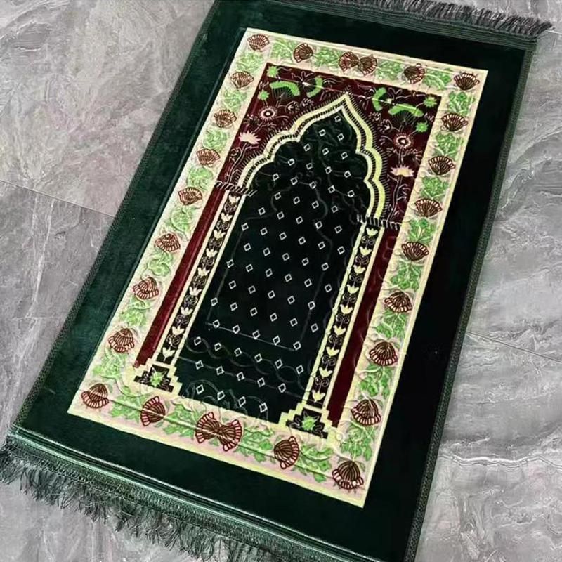 10mm Cotton Mosque Prayer Rug for Comfort