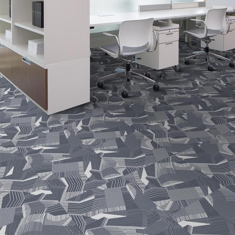 Custom Gray Carpet Tiles for Business Spaces