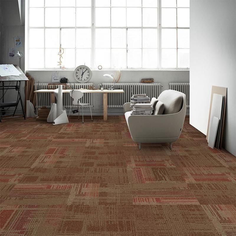 Custom Nylon Printed Carpet Tiles for Hotels