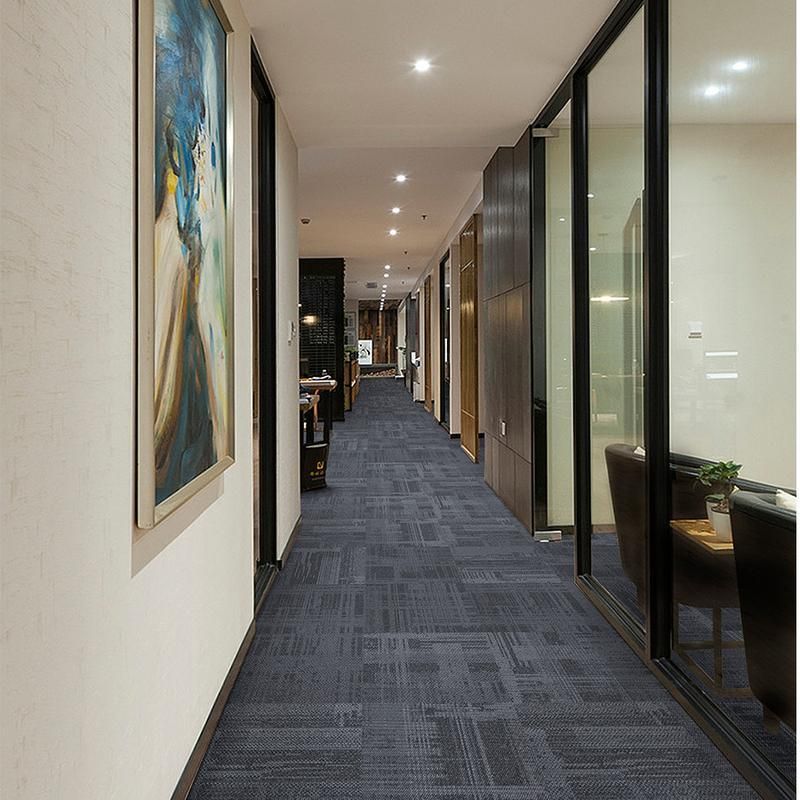 Custom Nylon Printed Carpet Tiles for Hotels