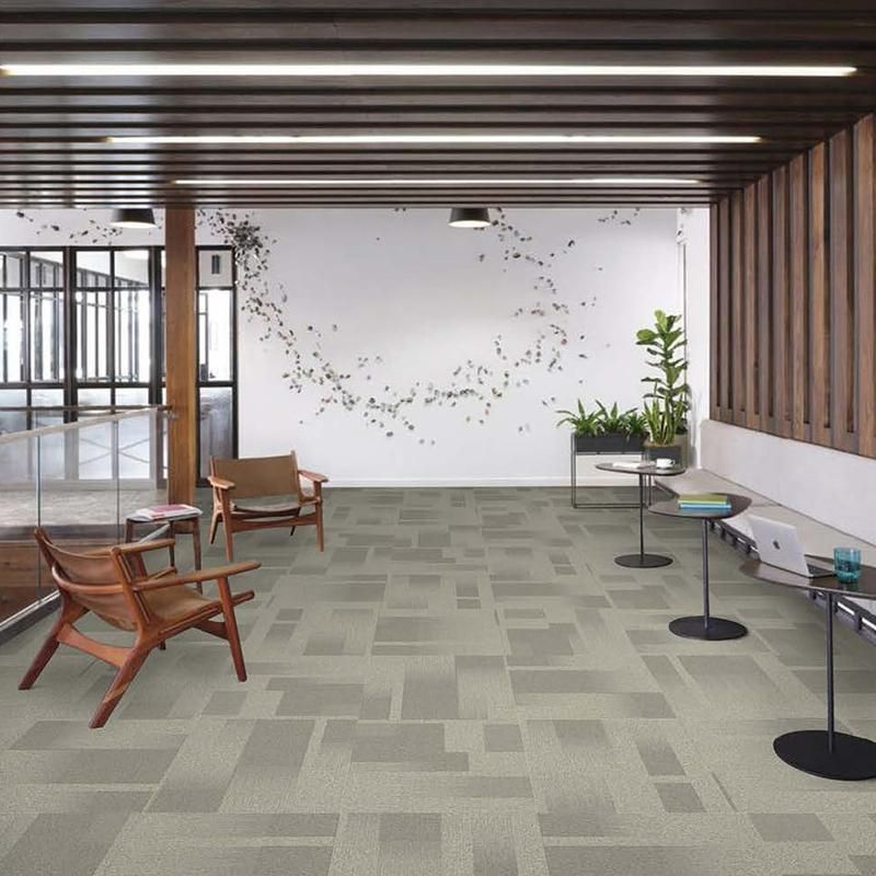 Strapazierfähige Modulare PP Jacquard Büro Teppichlösung