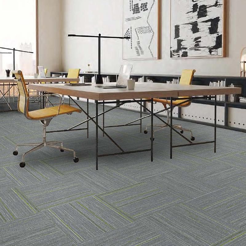 Strapazierfähige Modulare PP Jacquard Büro Teppichlösung