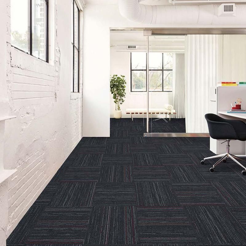 Strapazierfähige Modulare PP Jacquard Büro Teppichlösung
