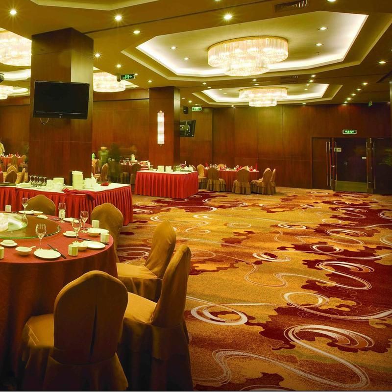 Hochwertiger Axminster-Wolle-Nylon-Ballroom-Teppich