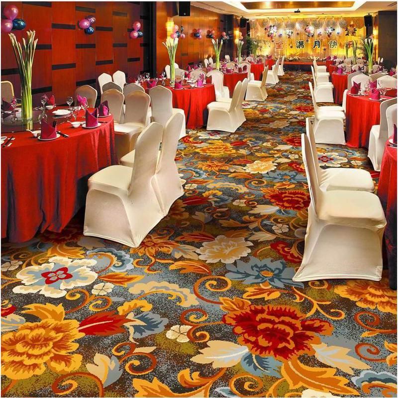 Hochwertiger Axminster-Wolle-Nylon-Ballroom-Teppich