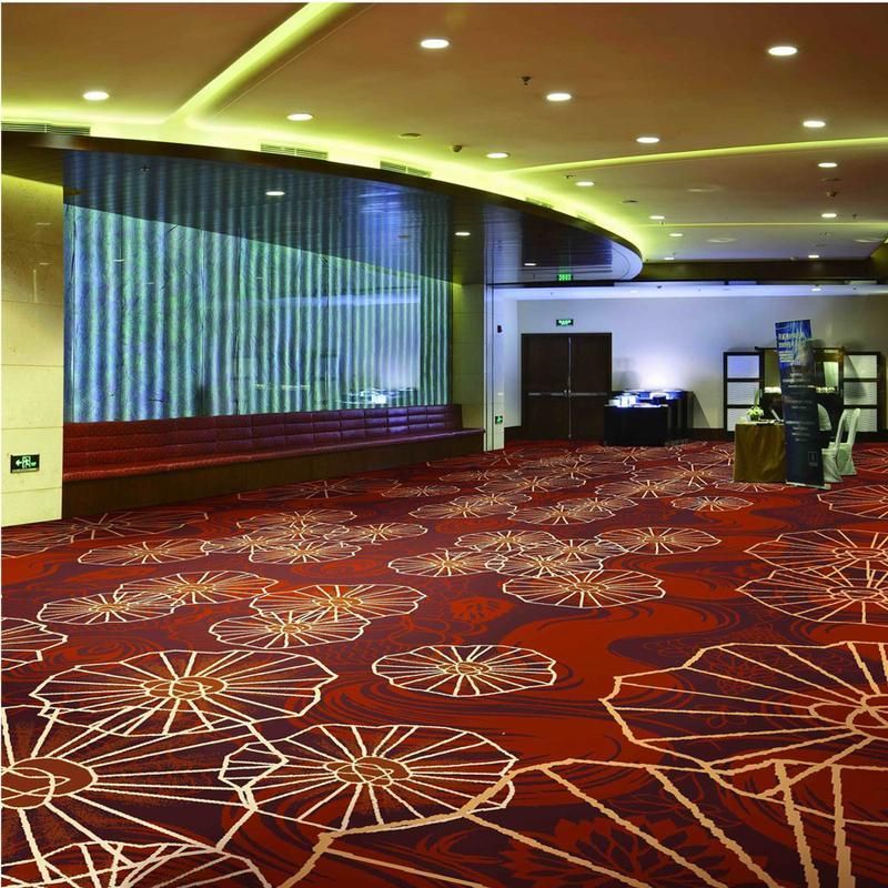 Hochwertiger Axminster-Wolle-Nylon-Ballroom-Teppich