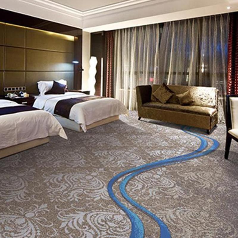 Luxuriöser Axminster-Hotelteppich - Hochwertiges Polypropylen & Wolle