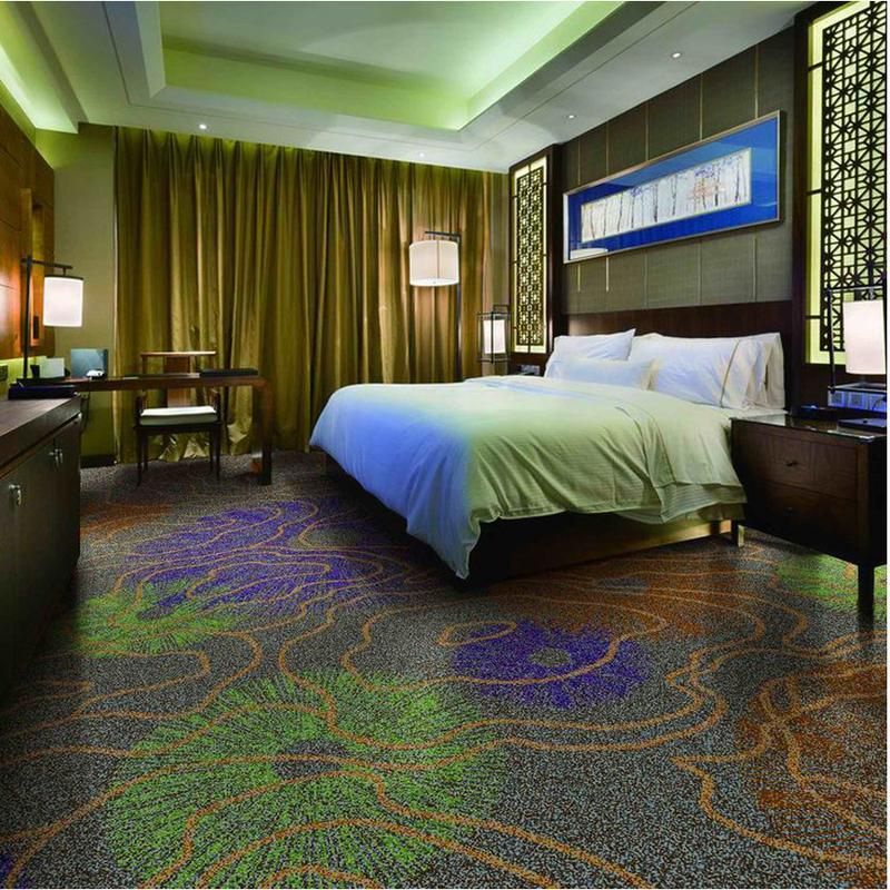 Tappeto in Lana con Classificazione Antincendio per Hotel - Design Personalizzato