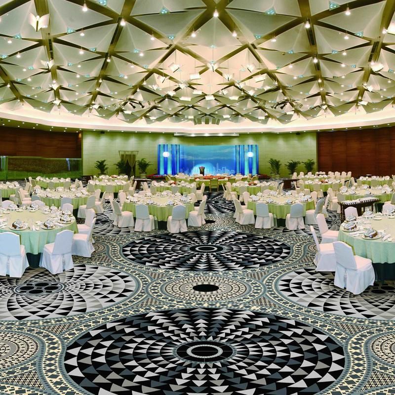 Tapete de Lujo Tejido para Salón de Banquetes y Hotel