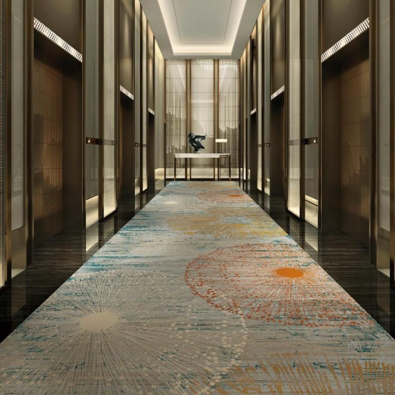 Tapete Resistente a Chamas Moderno para Quartos de Hotel & Corredores