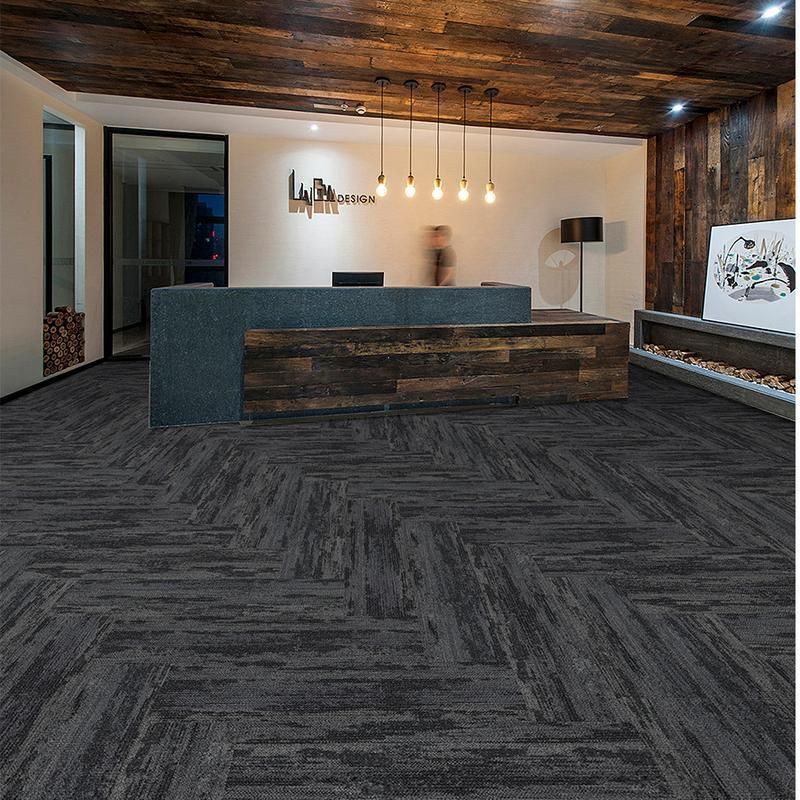 Modular Office Carpet Tiles 25cm X 100cm