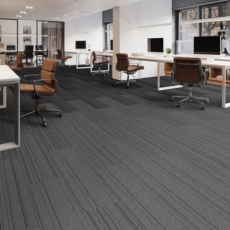 Telhas de Tapete de Nylon 25x100 cm com Revestimento de PVC