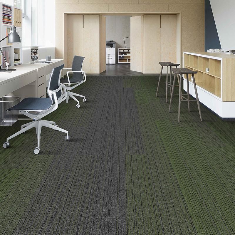 Telhas de Tapete de Nylon 25x100 cm com Revestimento de PVC