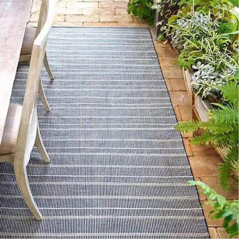 Outdoor Anti-UV Flat Rug for Backyard & Garden