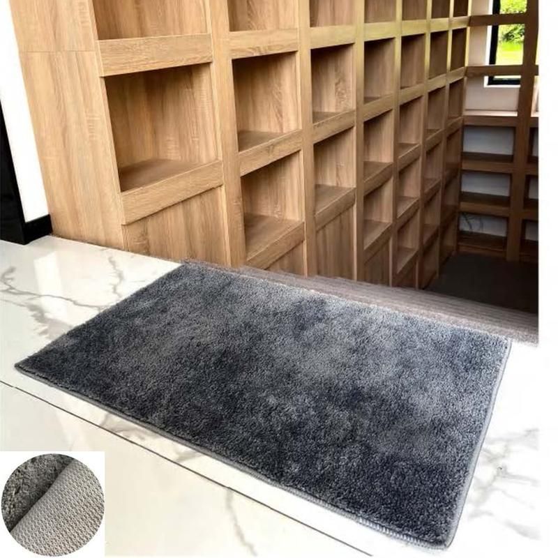 Plush High Pile Indoor Outdoor Mat for Comfort