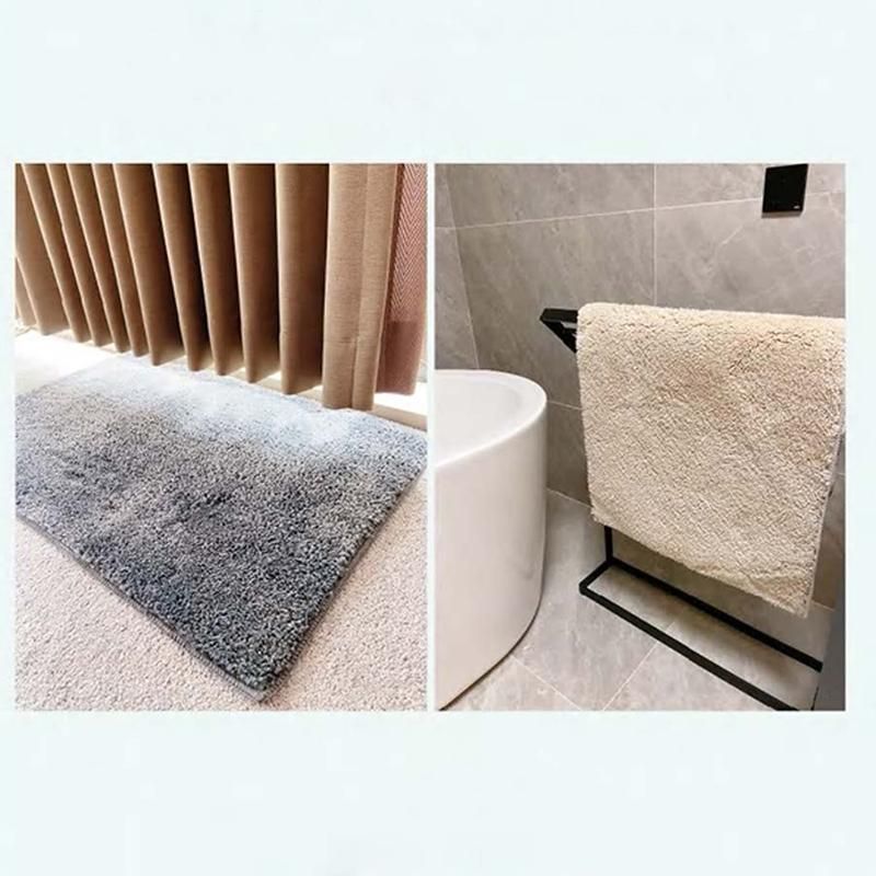 Plush High Pile Indoor Outdoor Mat for Comfort