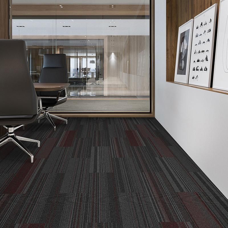 Piastrelle di Moquette in Nylon Grigio di Qualità 10x40 Pollici