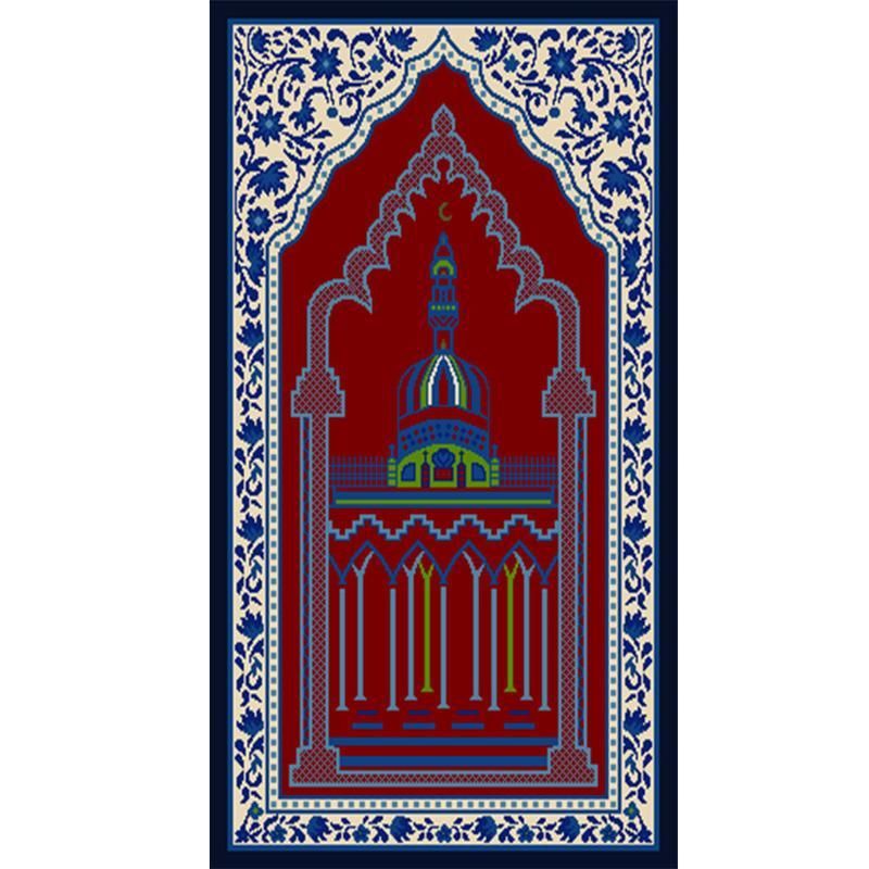 Premium Mosque Prayer Rug - Soft & Durable - 26x48in